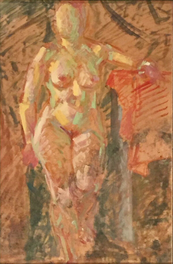 AAVIK, Priidu Eesti Kunst Maal Õlimaal Akt Pallas