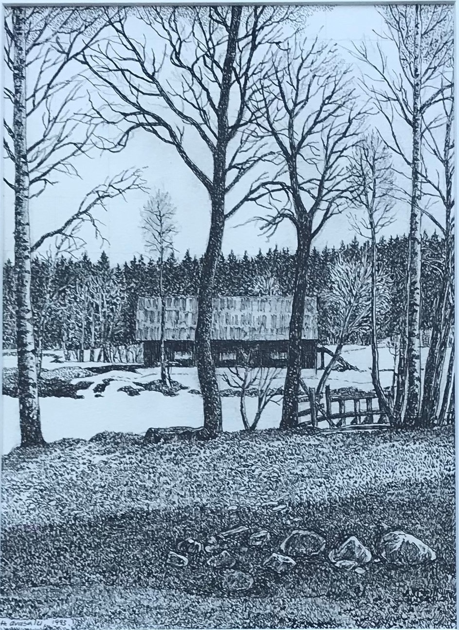 “Maastik majaga”, 1993