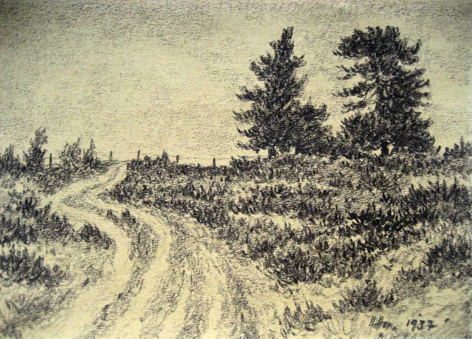 “Maastik rannikul”, 1937