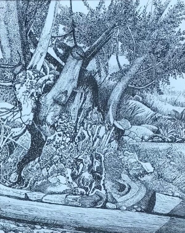 AVASALU, Helmer Eesti Kunst Joonistus / pastell Tušš Loodus Eesti kunst