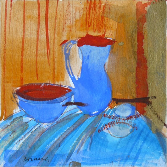 “Natüürmort kannu ja kausiga”