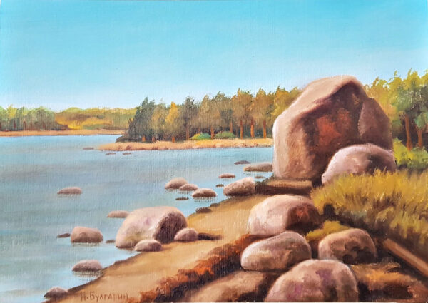 BULGARIN, Nikolai Eesti Kunst Maal Õlimaal Loodus Eesti kunst