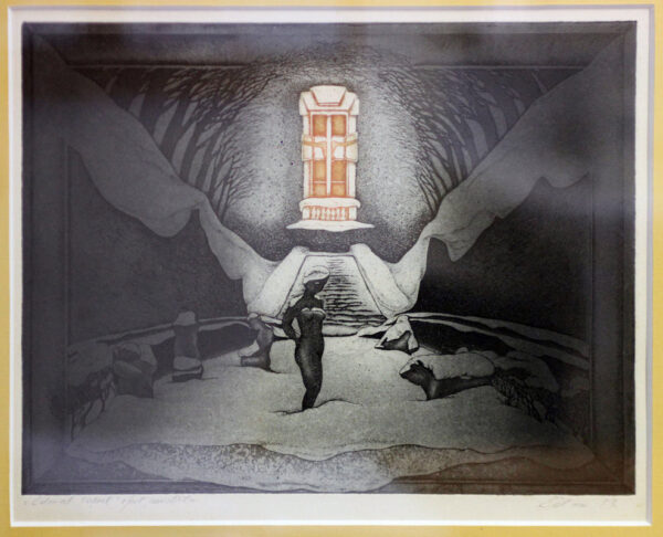 EELMA, Sirje Eesti Kunst Graafika Ofort, akvatinta Ekspressionism Eesti kunst