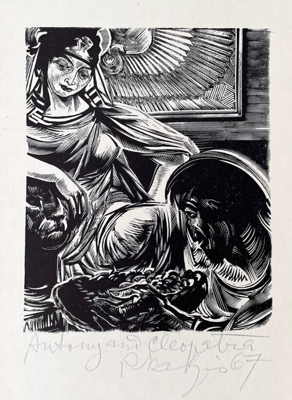 KALJO, Richard Eesti Kunst Graafika Puugravüür Illustratsioon Pallas