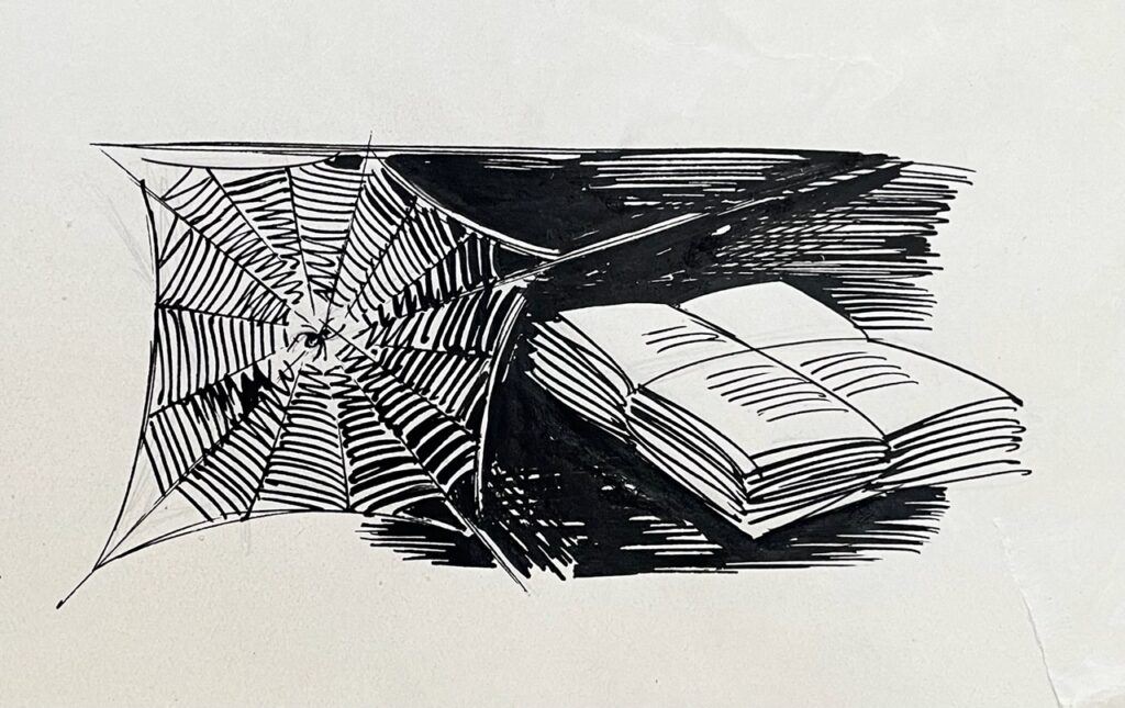 Kavand raamatule "Suvi", 1954