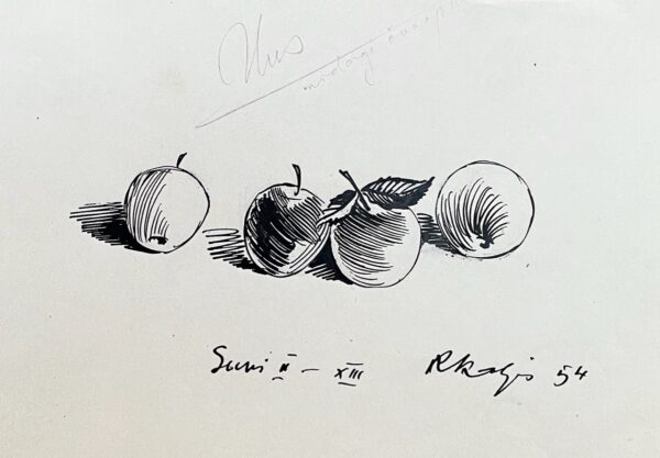 KALJO, Richard Eesti Kunst Joonistus / pastell Tušš Illustratsioon Pallas