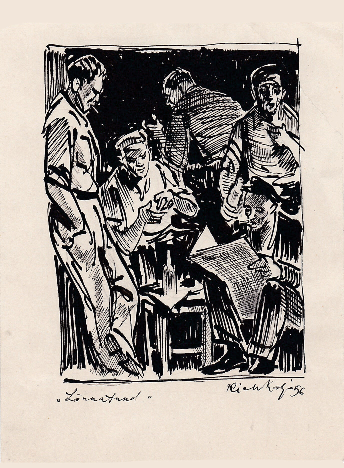 “Lõunatund”, 1956