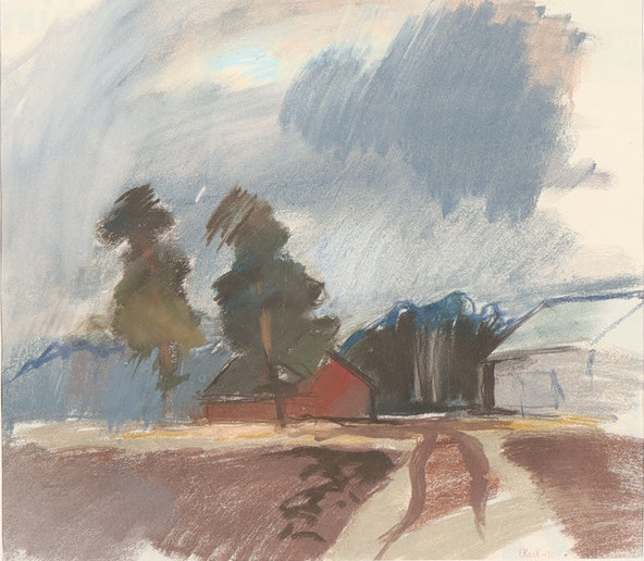 “Maastik Vimmerby lähistel”, 1971