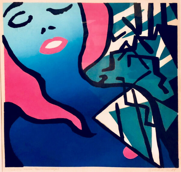 KASK, Eve Eesti Kunst Graafika Värviline linool Ekspressionism Kaasaegne kunst