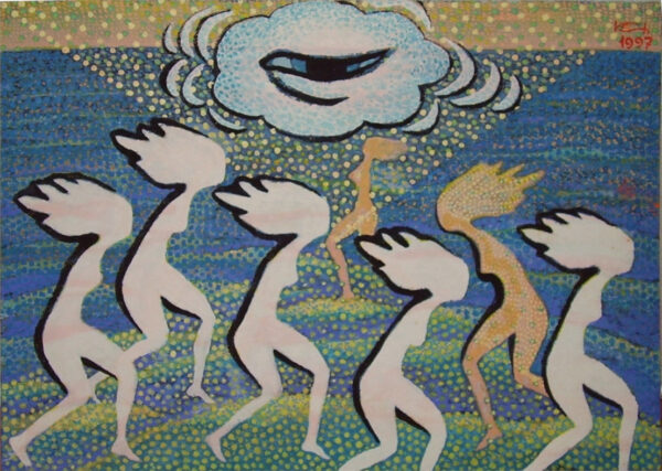 KOCH, Ado Eesti Kunst Maal Akrüül Ekspressionism Kaasaegne kunst