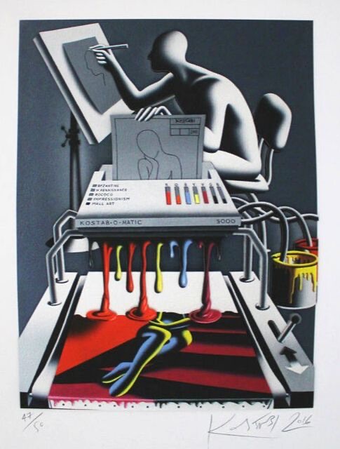 “Automatic Painting”, 2016