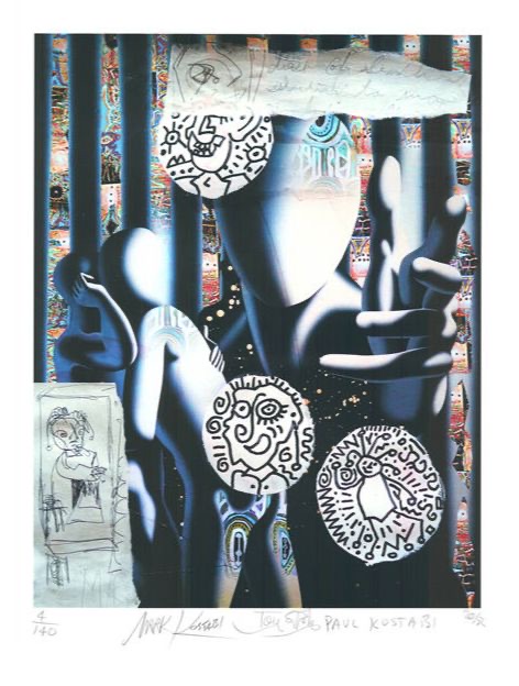 KOSTABI, Kalev Mark Eesti Kunst Graafika Giclée Popkunst Kaasaegne kunst