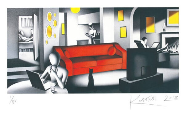 KOSTABI, Kalev Mark Eesti Kunst Graafika Giclée Popkunst Kaasaegne kunst