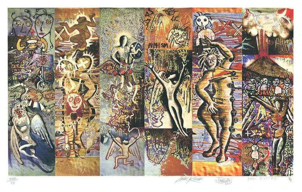 KOSTABI, Kalev Mark Eesti Kunst Graafika Giclée Popkunst Kaasaegne kunst