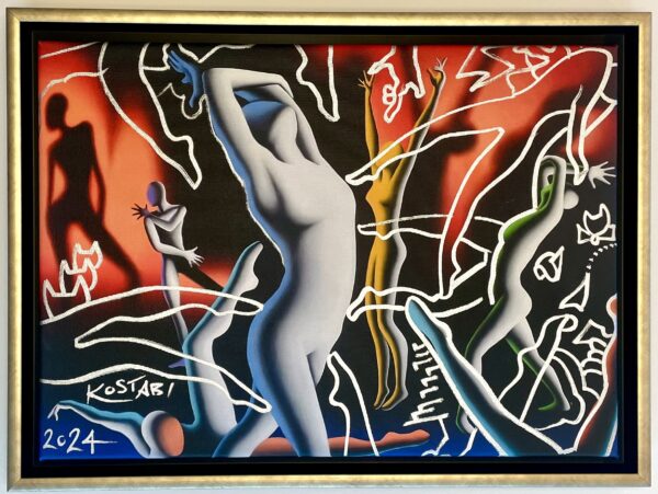 KOSTABI, Kalev Mark Eesti Kunst Joonistus / pastell Segatehnika Sümbolism Kaasaegne kunst