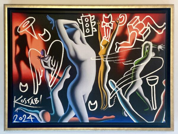 KOSTABI, Kalev Mark Eesti Kunst Joonistus / pastell Segatehnika Sümbolism Kaasaegne kunst
