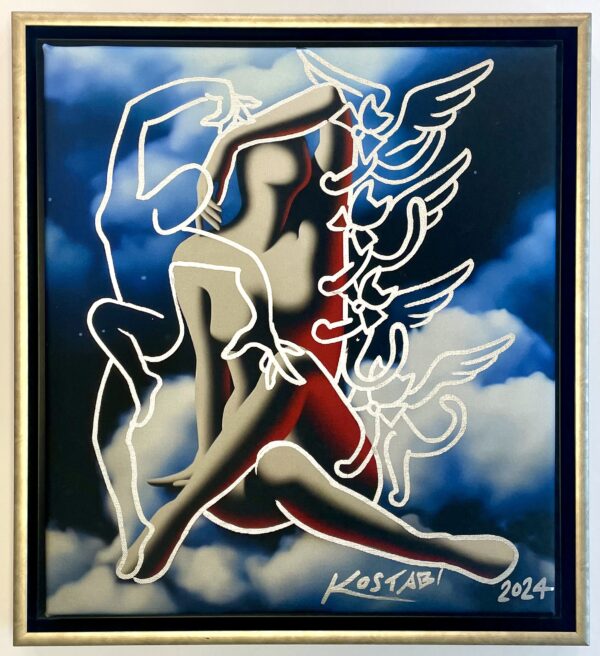 KOSTABI, Kalev Mark Eesti Kunst Joonistus / pastell Segatehnika Sümbolism Kaasaegne kunst