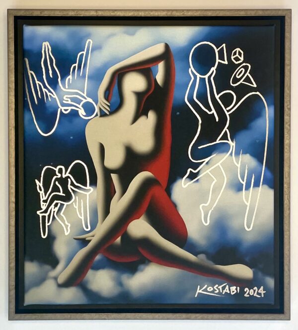 KOSTABI, Kalev Mark Eesti Kunst Joonistus / pastell Segatehnika Sümbolism Kaasaegne kunst