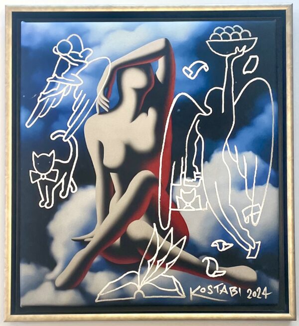 KOSTABI, Kalev Mark Eesti Kunst Joonistus / pastell Segatehnika Sümbolism Kaasaegne kunst