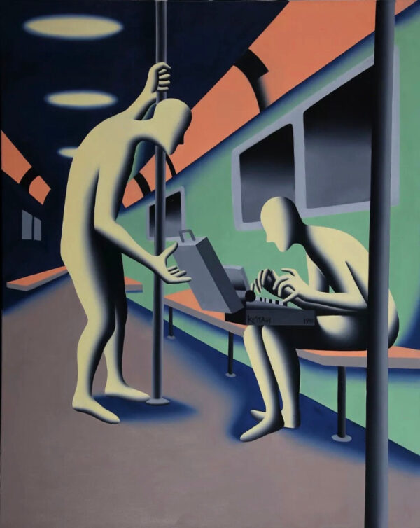 KOSTABI, Kalev Mark Eesti Kunst Maal Akrüül Sümbolism Kaasaegne kunst