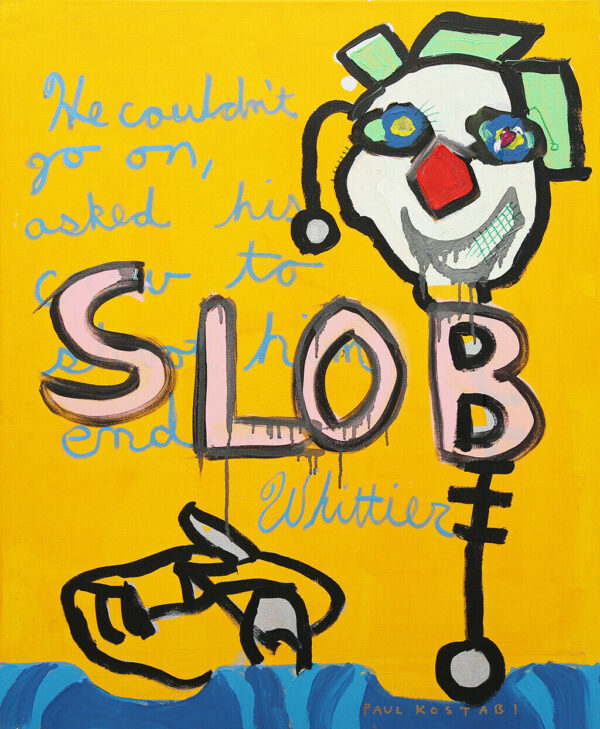 KOSTABI, Paul Indrek Eesti Kunst Maal Akrüül Ekspressionism Kaasaegne kunst