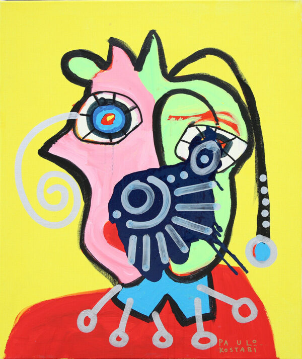 KOSTABI, Paul Indrek Eesti Kunst Maal Akrüül Ekspressionism Kaasaegne kunst