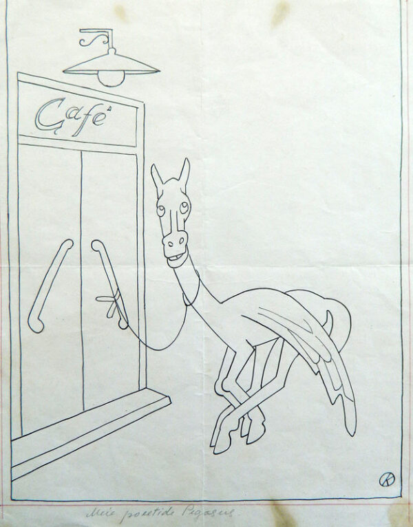 KRUSTEN, Otto Eesti Kunst Joonistus / pastell Tušš Illustratsioon Eesti kunst