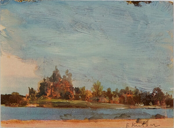 KUTSAR, Eduard Eesti Kunst Maal Õlimaal Loodus Pallas