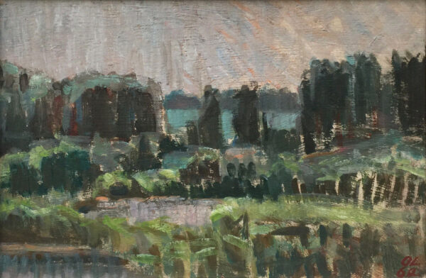 LÄÄNE, Osvald Eesti Kunst Maal Õlimaal Loodus Pallas