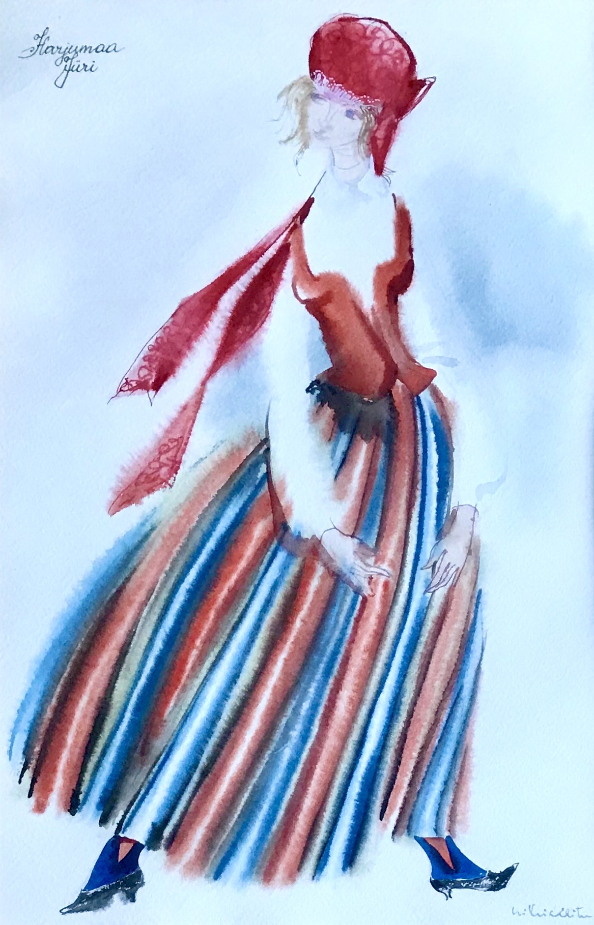 “Neiu rahvariietes – Harjumaa, Jüri”