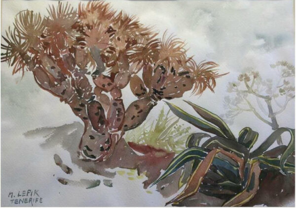 LEPIK, Hugo Eesti Kunst Akvarell Akvarell Reisimuljed Väliseesti kunst