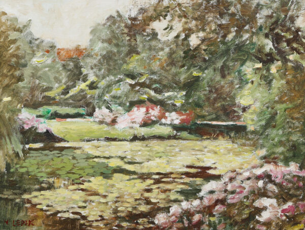 LEPIK, Hugo Eesti Kunst Maal Õlimaal Loodus Väliseesti kunst