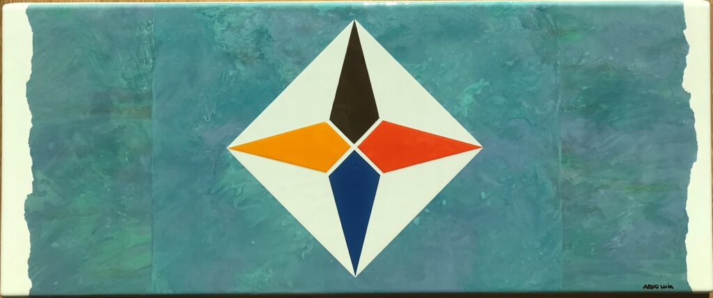 "Geomeetria ja värvid 4", 1989