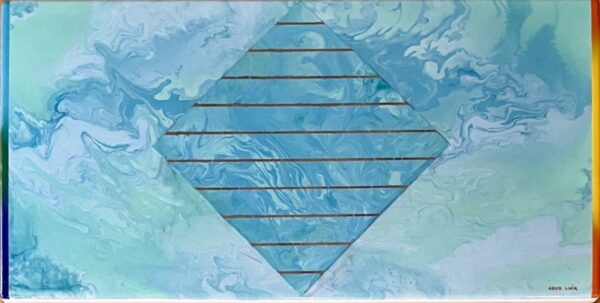 LUIK, Arvo Philip Eesti Kunst Maal Õlimaal Abstraktsionism Kaasaegne kunst