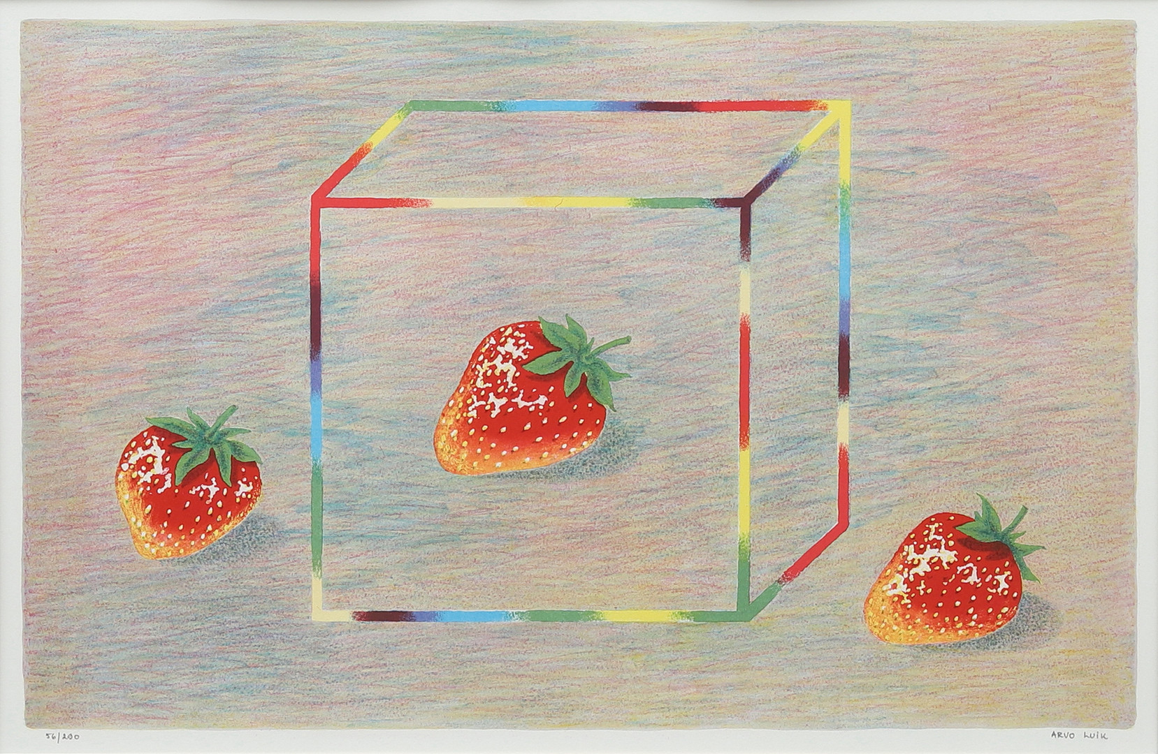 “Kompositsioon maasikatega”