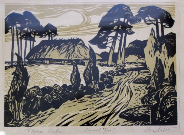 MITT, Hugo Eesti Kunst Graafika Linool Talumotiiv Eesti klassikud