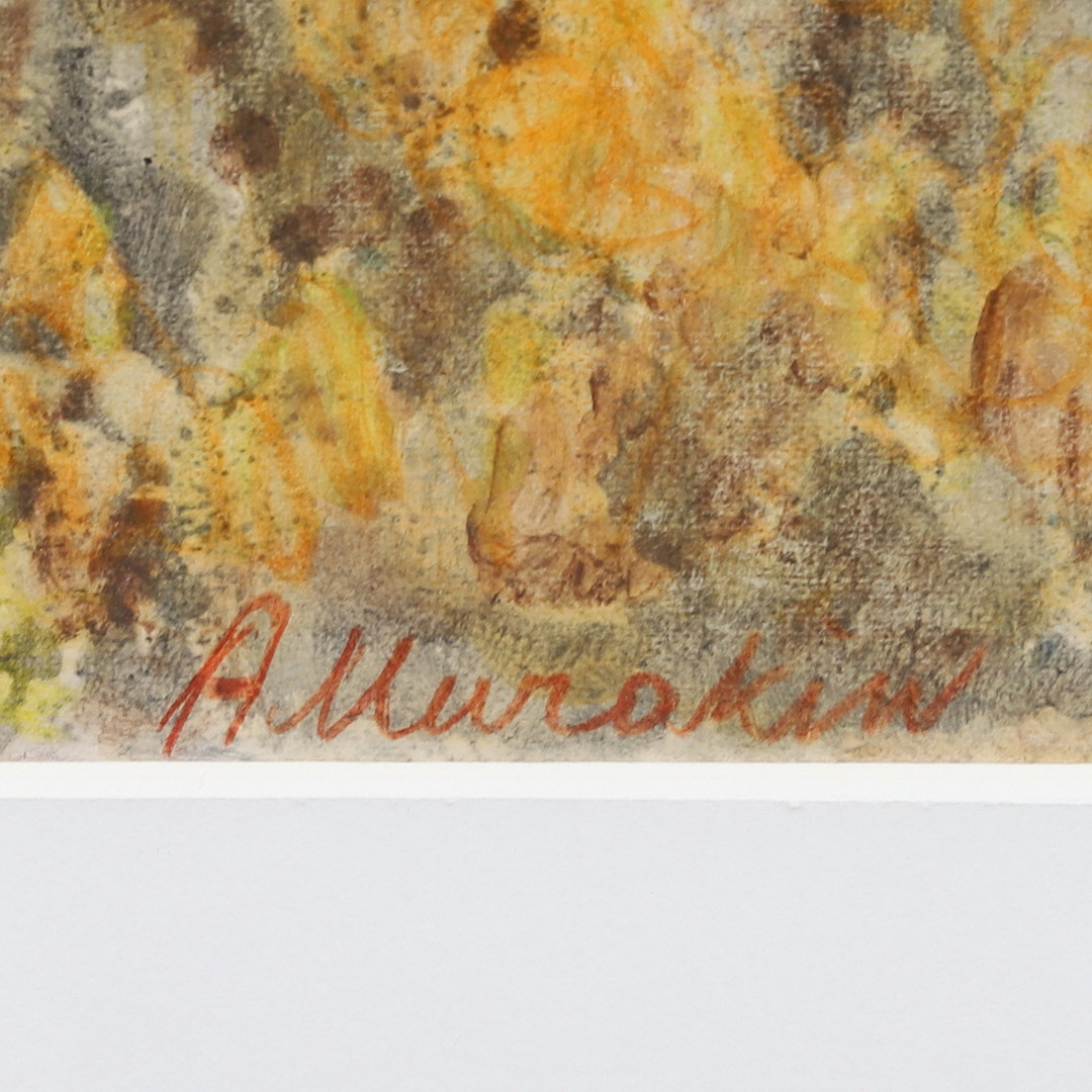 MURAKIN, Ants Eesti Kunst Graafika Monotüüpia Loodus Eesti klassikud