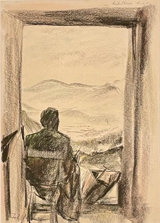 “Mägedes maalimas – Nebelhorn”, 1947