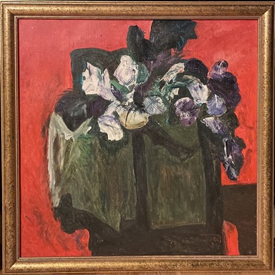 "Lilled punasel taustal", 1994 - Image 2