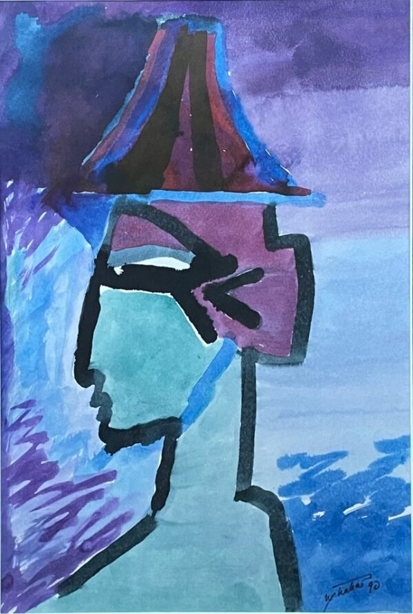 OHAKAS, Valdur Eesti Kunst Akvarell Akvarell Ekspressionism Eesti klassikud