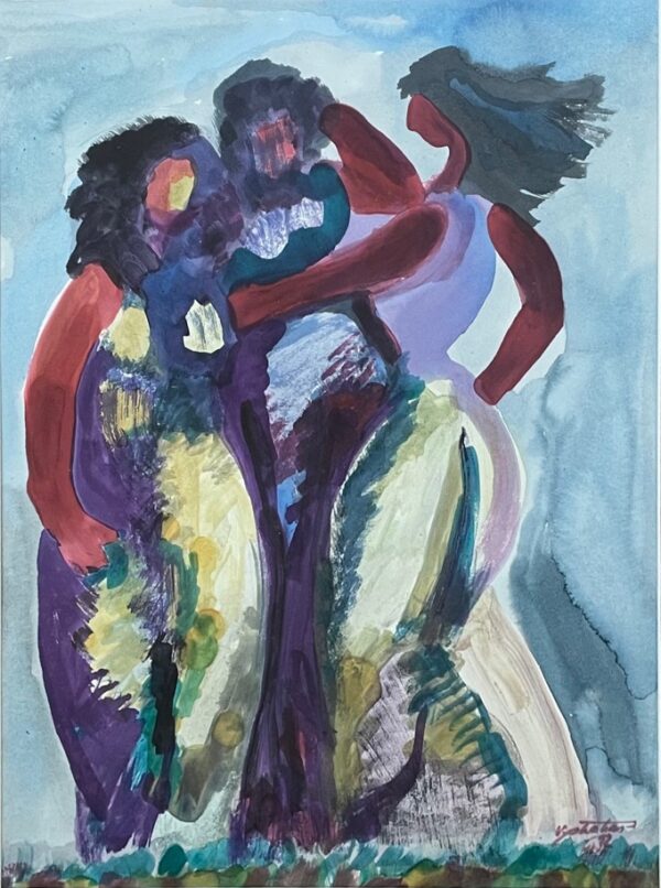 OHAKAS, Valdur Eesti Kunst Akvarell Akvarell Ekspressionism Eesti klassikud