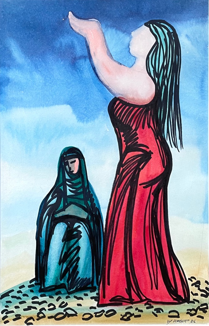 “Palvetaja ja nunn”, 1986