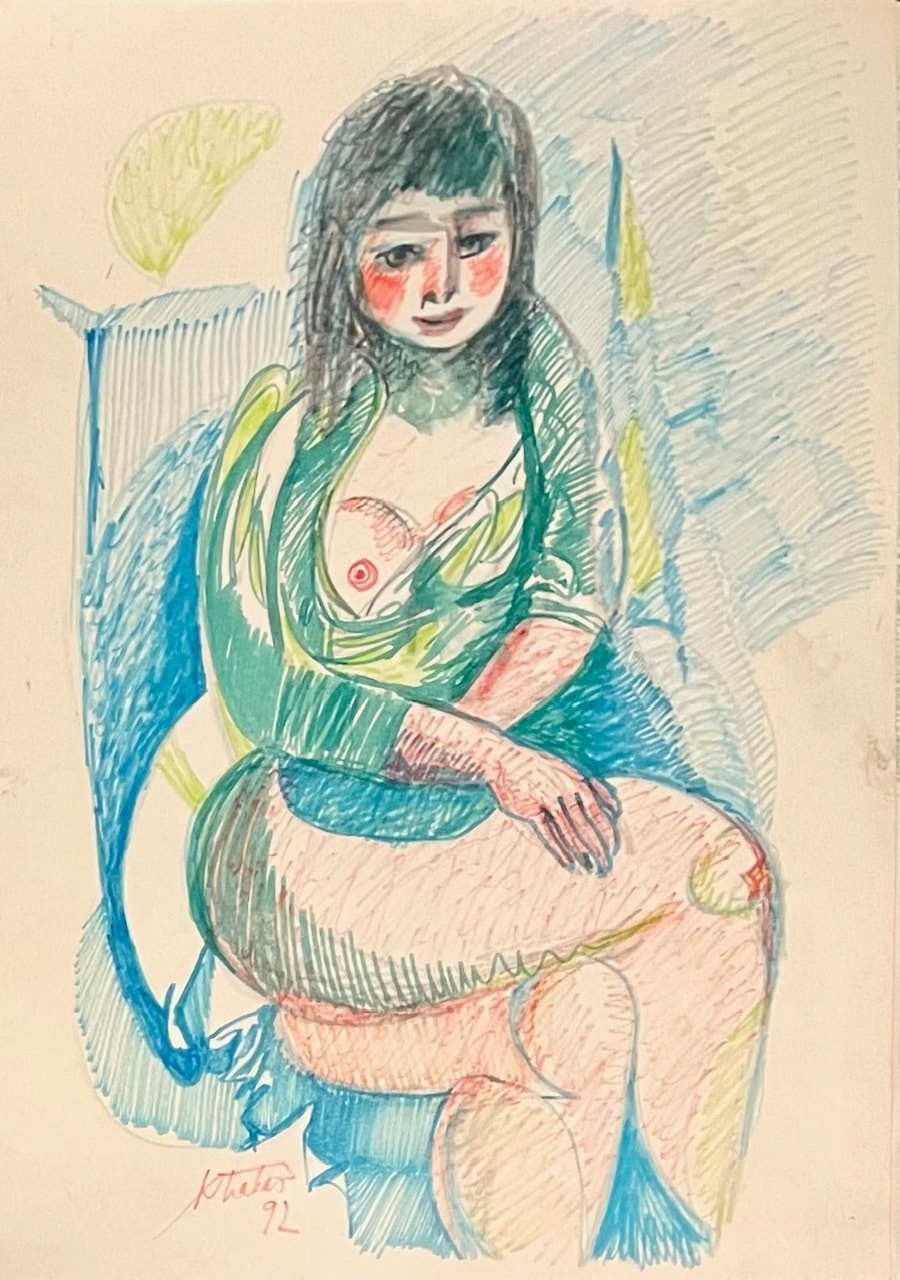 “Istuv akt”, 1992