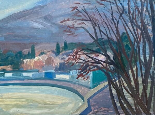 OHAKAS, Valdur Eesti Kunst Maal Õlimaal Linnavaade Eesti klassikud