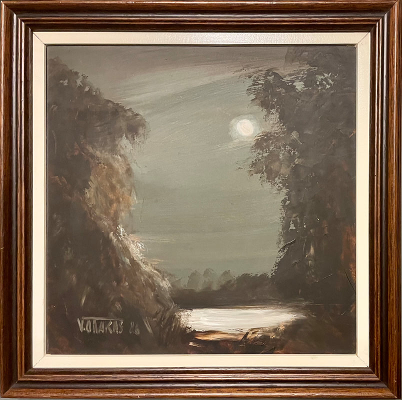 "Täiskuu järve kohal“, 1986 - Image 2