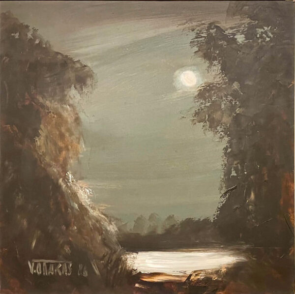 OHAKAS, Valdur Eesti Kunst Maal Õlimaal Loodus Eesti klassikud