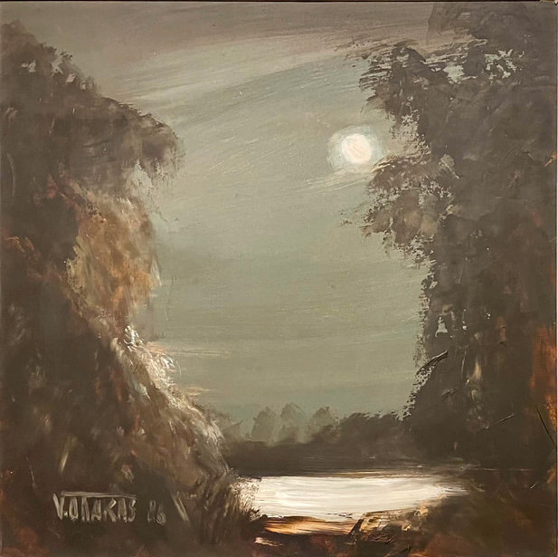 “Täiskuu järve kohal“, 1986