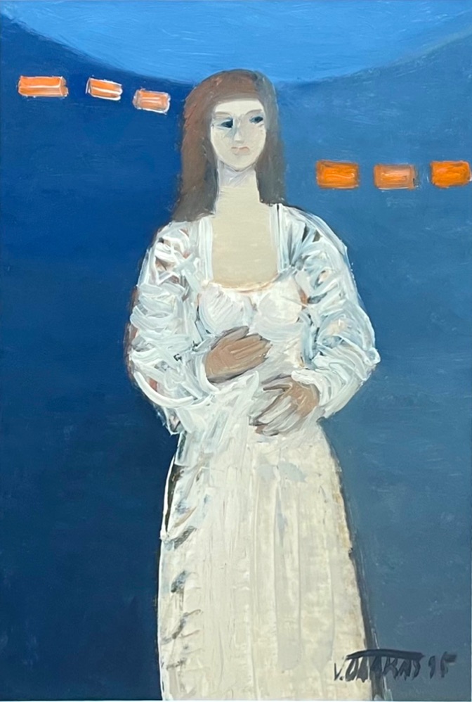 “Valge daam punase punktiiriga”, 1995