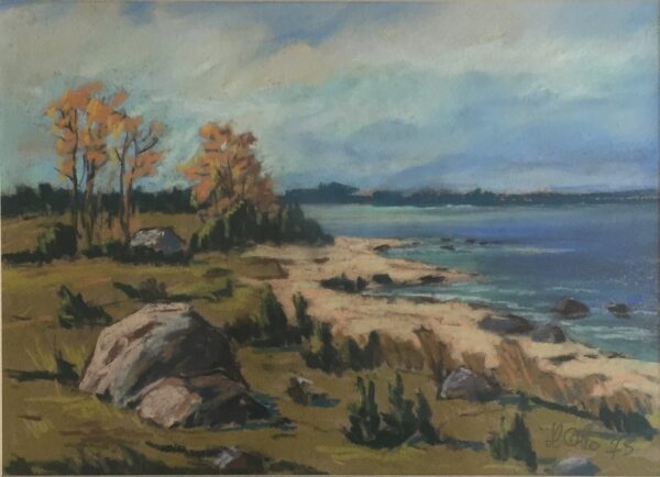 OTTO, Heino Eesti Kunst Joonistus / pastell Pastell Meri Eesti kunst