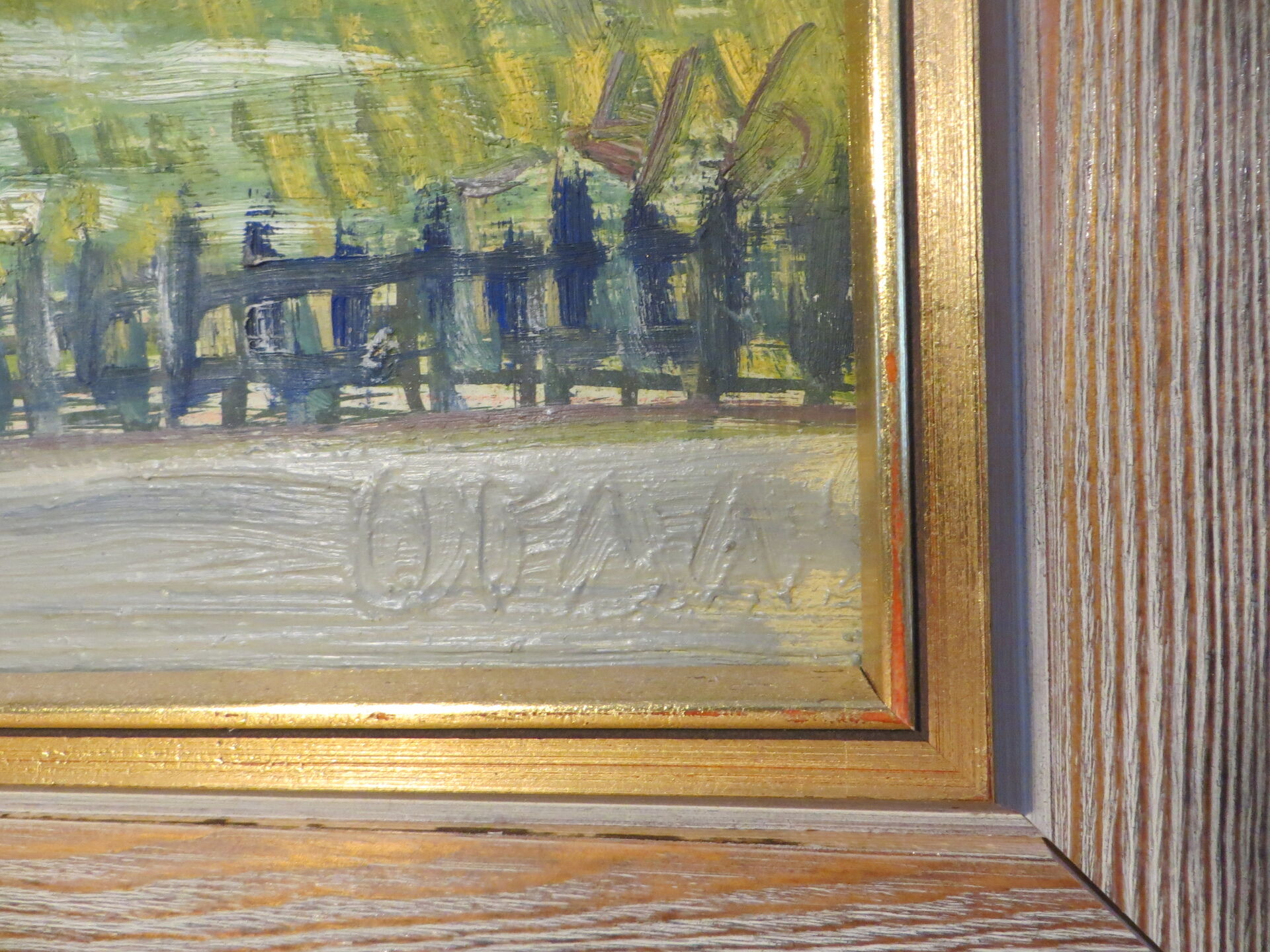 PAAS, Otto Eesti Kunst Maal Õlimaal Talumotiiv Väliseesti kunst